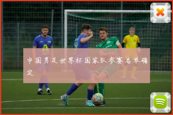 中国男足世界杯国家队参赛名单确定
