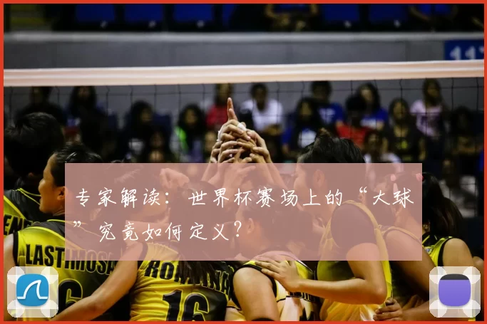 专家解读:世界杯赛场上的“大球”究竟如何定义?