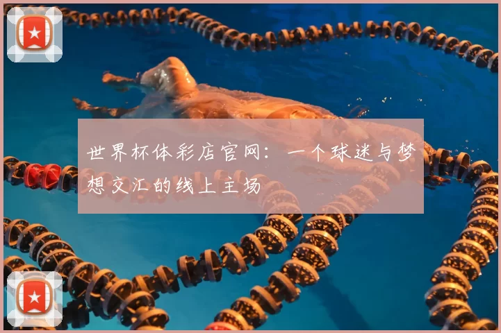 世界杯体彩店官网：一个球迷与梦想交汇的线上主场