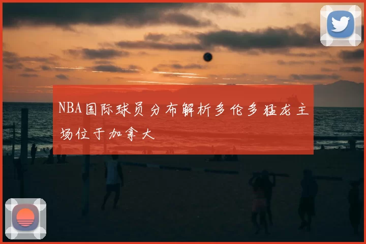 NBA国际球员分布解析多伦多猛龙主场位于加拿大