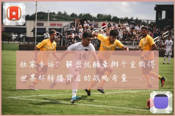 独家专访：解密优酷豪掷千金购得世界杯转播背后的战略考量